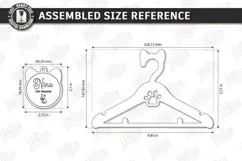 Baby Clothes Hanger Laser Cut | Nursery Clothes Hanger | CNC Product Image 2