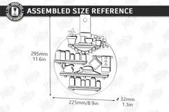 3D Miniature Kitchen Cutting Board Laser Cut | Mini Kitchen Product Image 2