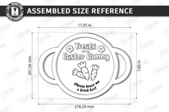 Easter Bunny Treat Trays Laser Cut Bundle | Serving Tray SVG Product Image 16