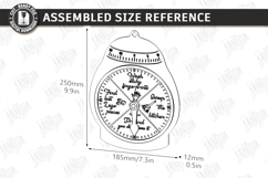 Mom Chore Wheel Laser Cut | Chore Chart | Mom Life SVG | CNC Product Image 2