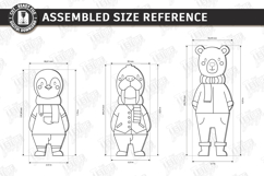 Animal Puzzles Laser Cut Bundle | Kids Puzzles | Kids Games Product Image 11