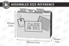SD Card Holder Laser Cut Bundle | SD Card Case | Storage Box Product Image 11