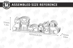 Desk Photo Holders Laser Cut|Stand for Photos|Photo Displays Product Image 21