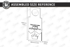 Wine Bottle Tag Laser Cut | Wine Accessory | Drinkware Décor Product Image 2