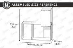 Corner Shelf Laser Cut Bundle | Wall Shelf | Home Decor SVG Product Image 21