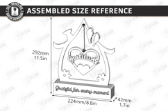 Love Home Décor Laser Cut | Table Decoration | Modern Rustic Product Image 2