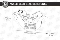 Balance Game Laser Cut|Balancing Stacking Toy|Board Game SVG Product Image 3