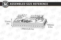 Embroidery Floss Organizer Laser Cut | Thread Holder Laser Product Image 2