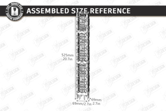 Moss Pole Laser Cut | Plant Trellis | Plant Stake | Garden Product Image 2