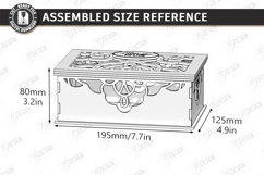 Mother's Day Gift Boxes Laser Cut Bundle | Floral Boxes SVG Product Image 21