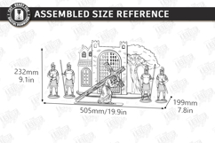 Easter Resurrection Scene Laser Cut | Holy Week | Religious Product Image 2