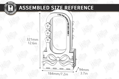 Mother's Day Flower Holders Laser Cut Bundle | Gift Baskets Product Image 16