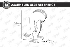 Animal Phone Stand Laser Cut | Multilayer Phone Holder SVG Product Image 3