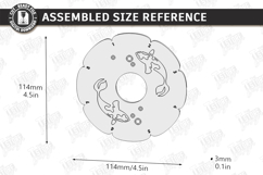 Kumihimo Disc Laser Cut | Braiding Board | Craft | Jewelry Product Image 2