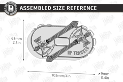 DND Health Point Tracker Laser Cut | HP Tracker Glowforge Product Image 2