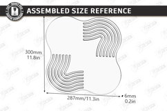 Wooden Kitchen Serving Trays Laser Cut Bundle | Food Board Product Image 17