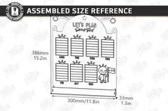 Kids Weekly Wall Planners Laser Cut Bundle | Nursery Decor Product Image 6