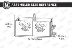 Yarn Organizer Boxes Laser Cut Bundle | Knitting and Crochet Product Image 11