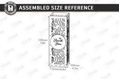 Wine Bottle Gift Box Laser Cut | Wine Bottle Holder SVG |CNC Product Image 3