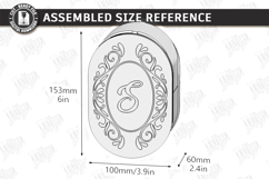 Jewelry Box with Mirror Laser Cut | Floral Jewelry Organizer Product Image 2