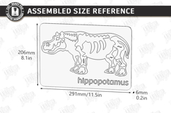 Animal Skeleton Laser Cut | Anatomy Puzzles | Learning Bones Product Image 2