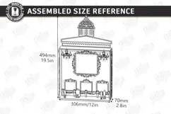 Museum of Us Laser Cut | Personalised 3D Photo Frame | CNC Product Image 2