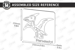 Dinosaur Skeleton Puzzle Laser Cut | Montessori Toy SVG |CNC Product Image 2