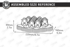 Cross Stitch Organizer Laser Cut | Floss Bobbin Holder | CNC Product Image 2