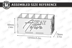 Drink Packet Organizers Laser Cut Bundle | Station Storage Product Image 21
