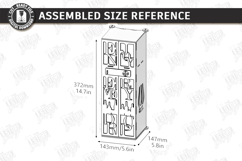 Whiskey Gift Box Laser Cut | Whiskey Vintage Box | Men's SVG Product Image 2