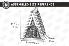 Candle House Laser Cut | Night Light | Candle Holder | CNC Product Image 2