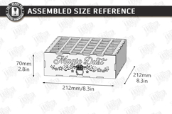 Drink Packet Organizer Laser Cut | Storage Box | Kitchen SVG Product Image 2