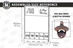 Drink Drop Board Plinko Bar Game Laser Cut | Party Game SVG Product Image 2