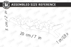 Family Key Holder Laser Cut | Decorative Wall Key Organizer Product Image 2