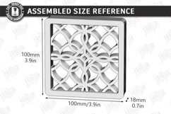 Kitchen Decor Laser Cut Mini Kit | 5 Ornate Wood Designs Product Image 5