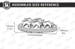 Cross Stitch Organizer Laser Cut | Floss Bobbin Holder | CNC Product Image 2