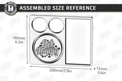 Fast Food Serving Tray Laser Cut | Serving Board |Snack Tray Product Image 2
