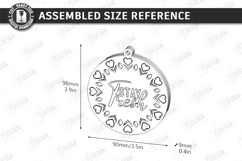 Air Freshener Laser Cut | Car Charm | Hanging Decorations Product Image 2