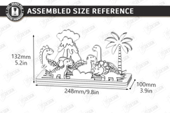 Modular Wooden Animal Scene SVG Montessori Laser Cut Toy SVG Product Image 3