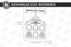 Family Signs Laser Cut Bundle | Wall Decor | Wall Name Signs Product Image 18
