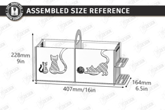 Yarn Organizer Box Laser Cut | Knitting and Crochet | Craft Product Image 2
