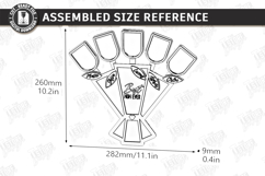 Mother's Day Photo Bouquet Laser Cut | Photo Frame Kit | CNC Product Image 4