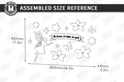 Nursery Wall Decor Laser Cut Bundle | Kids Room | Kids Laser Product Image 22