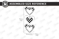 Love Wall Decor Ornament Laser Cut | Romantic Hanging Decor Product Image 3