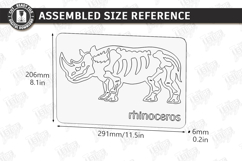 Animal Skeleton Laser Cut Bundle | Anatomy Puzzles | Bones Product Image 17