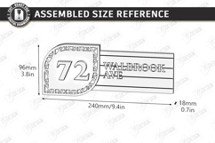 Modern House Number Signs Laser Cut Bundle | Address Plaque Product Image 18