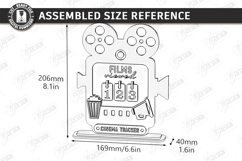 Movie Trackers Laser Cut Bundle | Movies Watched Counter SVG Product Image 17