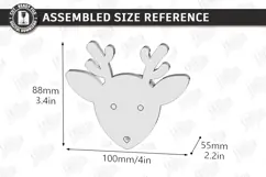 Wooden Wall Hooks Laser Cut | Plywood Animals Wall Hook SVG Product Image 6