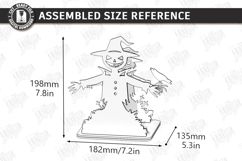 Halloween Candle Holder Laser Cut | Shadow Tealight Holder Product Image 2