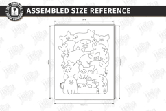 Animal Puzzle Laser Cut Bundle | Montessori Toy | Kids Laser Product Image 12
